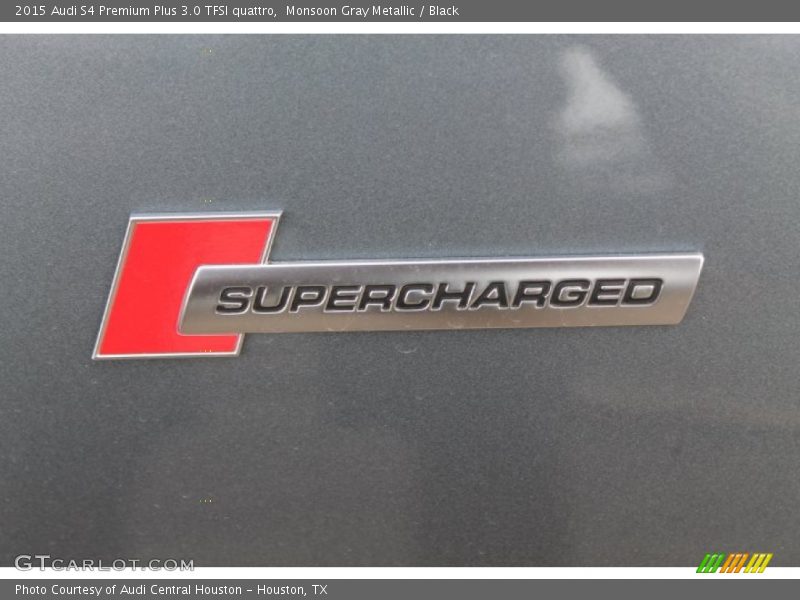 Monsoon Gray Metallic / Black 2015 Audi S4 Premium Plus 3.0 TFSI quattro