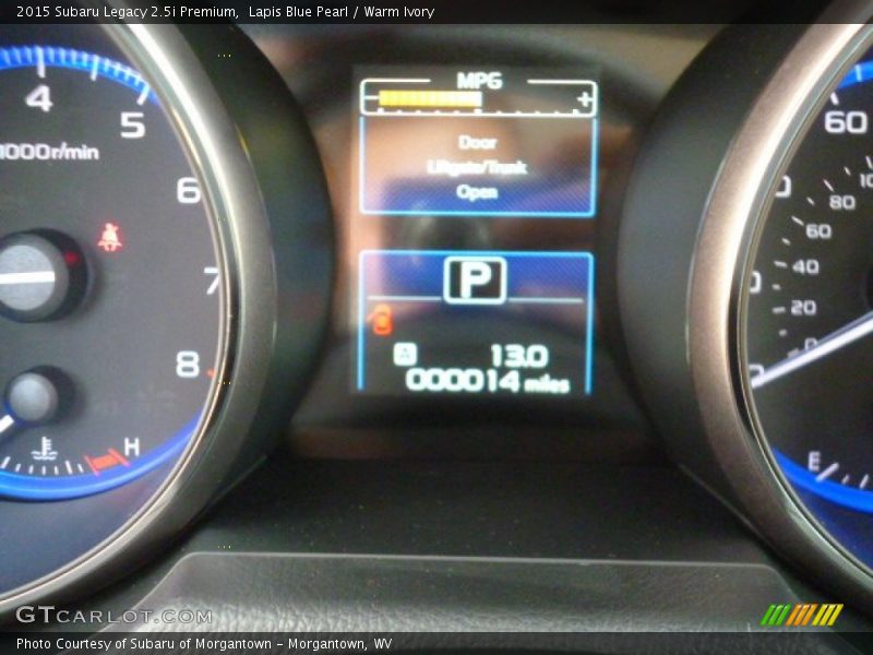 Lapis Blue Pearl / Warm Ivory 2015 Subaru Legacy 2.5i Premium