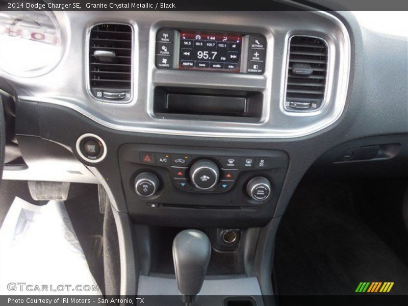 Granite Crystal Metallic / Black 2014 Dodge Charger SE
