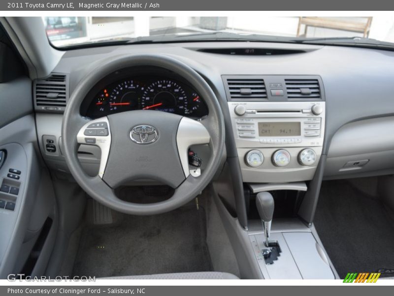 Magnetic Gray Metallic / Ash 2011 Toyota Camry LE