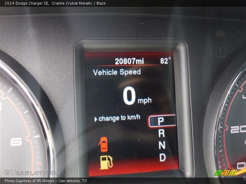 Granite Crystal Metallic / Black 2014 Dodge Charger SE