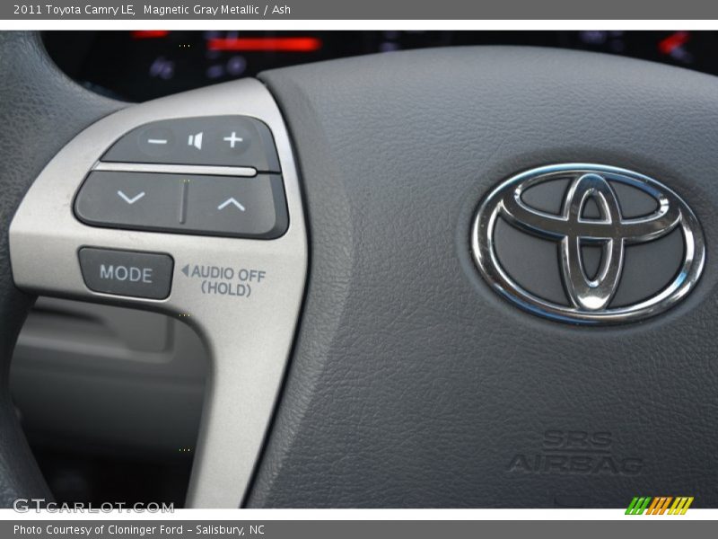 Magnetic Gray Metallic / Ash 2011 Toyota Camry LE