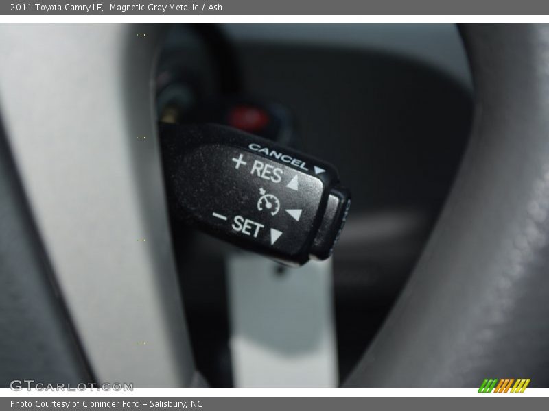 Magnetic Gray Metallic / Ash 2011 Toyota Camry LE