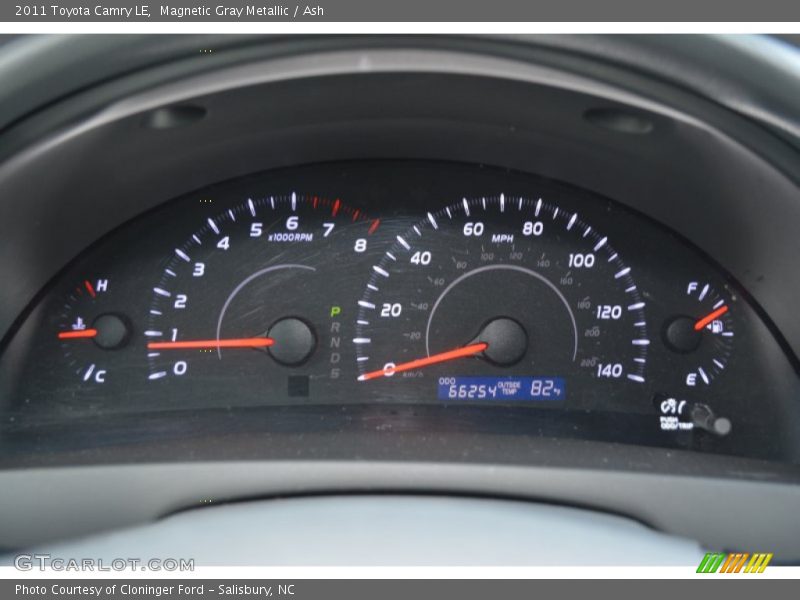 Magnetic Gray Metallic / Ash 2011 Toyota Camry LE