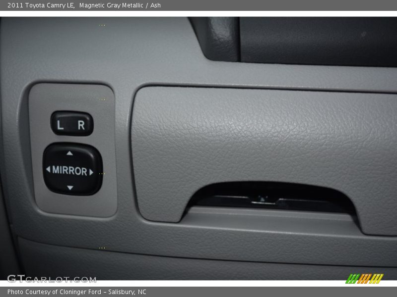 Magnetic Gray Metallic / Ash 2011 Toyota Camry LE