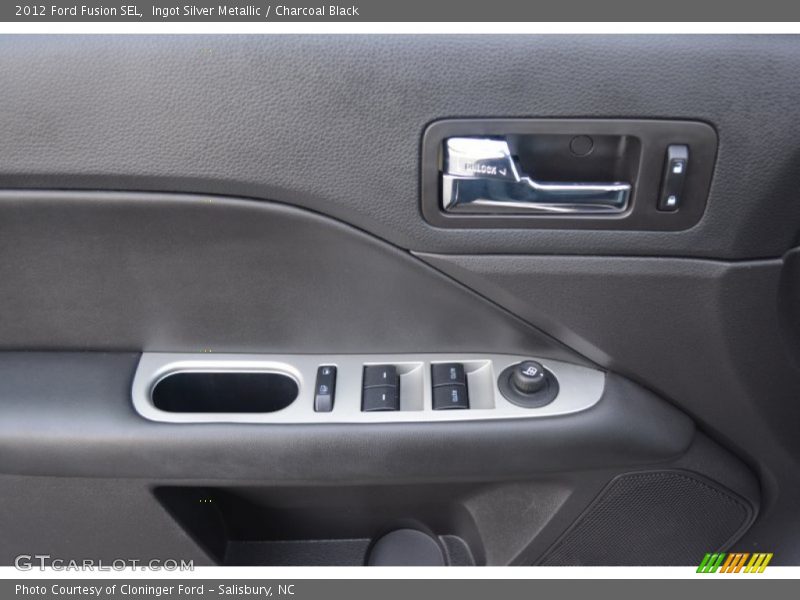 Ingot Silver Metallic / Charcoal Black 2012 Ford Fusion SEL