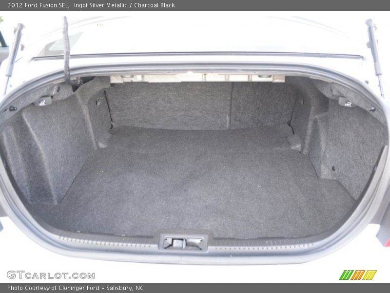Ingot Silver Metallic / Charcoal Black 2012 Ford Fusion SEL