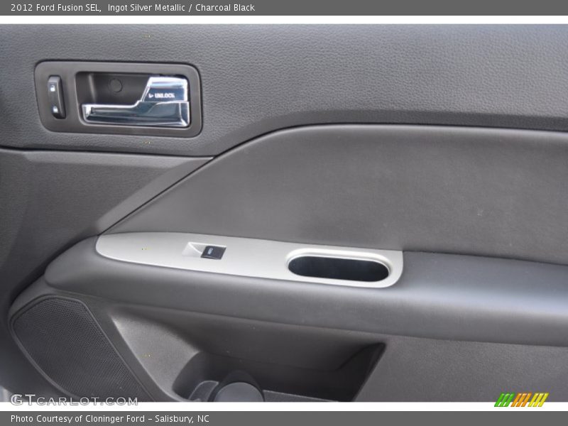 Ingot Silver Metallic / Charcoal Black 2012 Ford Fusion SEL