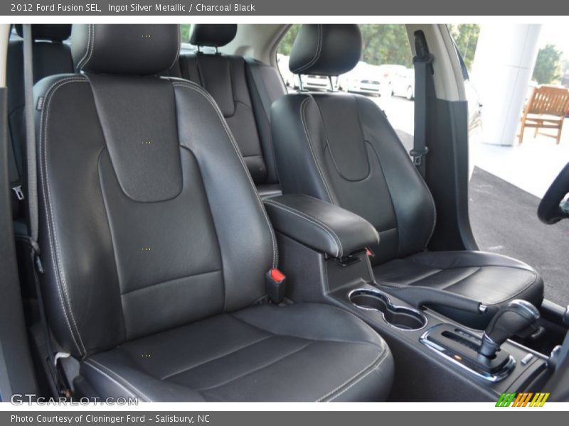 Ingot Silver Metallic / Charcoal Black 2012 Ford Fusion SEL