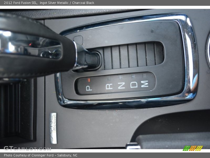 Ingot Silver Metallic / Charcoal Black 2012 Ford Fusion SEL