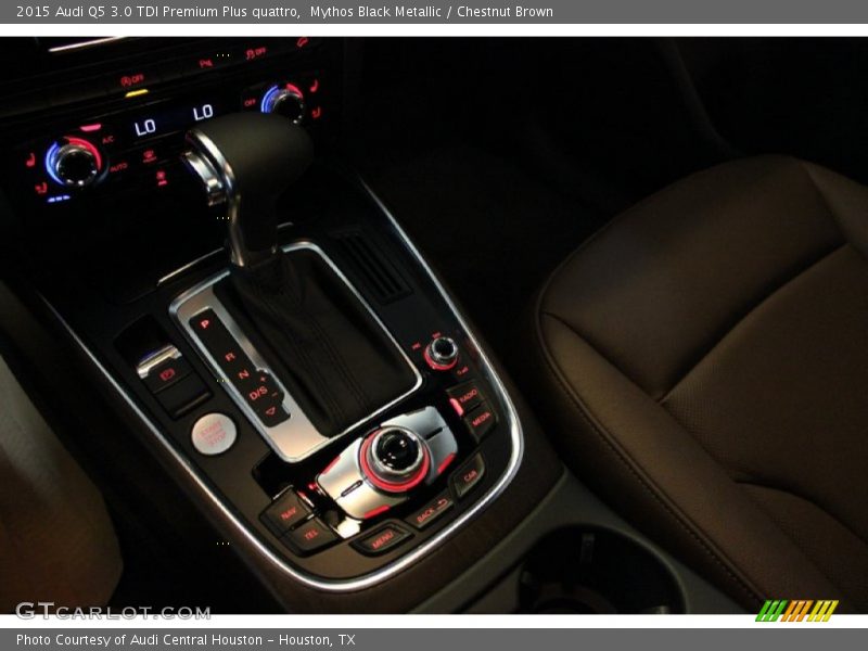 Mythos Black Metallic / Chestnut Brown 2015 Audi Q5 3.0 TDI Premium Plus quattro