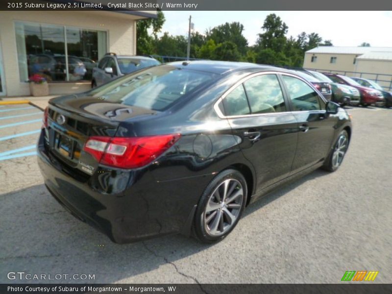 Crystal Black Silica / Warm Ivory 2015 Subaru Legacy 2.5i Limited
