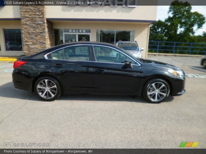 Crystal Black Silica / Warm Ivory 2015 Subaru Legacy 2.5i Limited