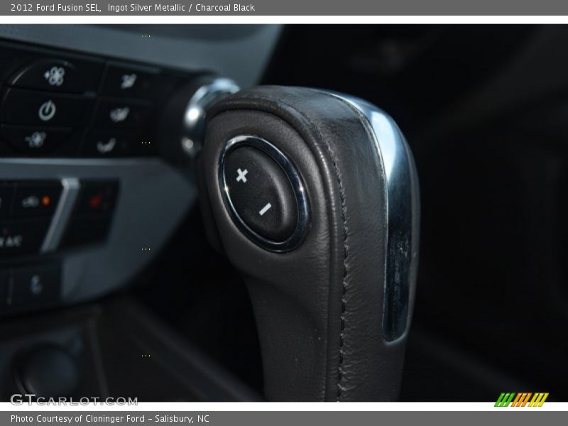 Ingot Silver Metallic / Charcoal Black 2012 Ford Fusion SEL