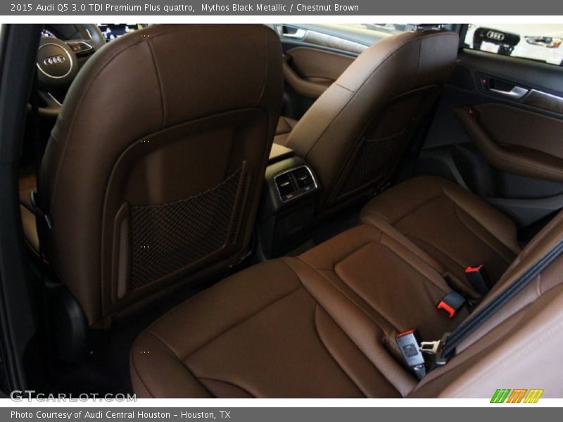 Mythos Black Metallic / Chestnut Brown 2015 Audi Q5 3.0 TDI Premium Plus quattro