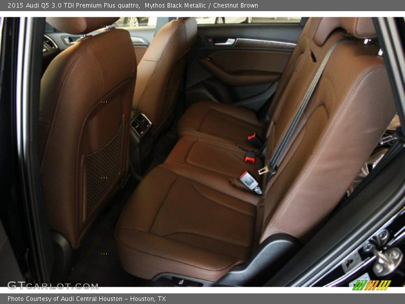 Mythos Black Metallic / Chestnut Brown 2015 Audi Q5 3.0 TDI Premium Plus quattro