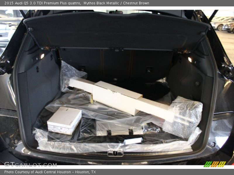 Mythos Black Metallic / Chestnut Brown 2015 Audi Q5 3.0 TDI Premium Plus quattro