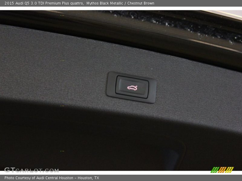 Mythos Black Metallic / Chestnut Brown 2015 Audi Q5 3.0 TDI Premium Plus quattro