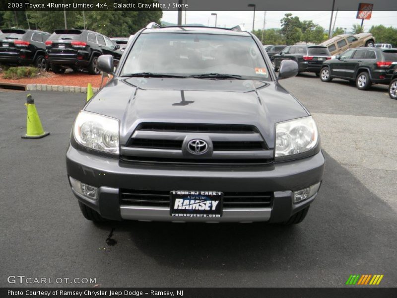 Galactic Gray Mica / Stone 2003 Toyota 4Runner Limited 4x4