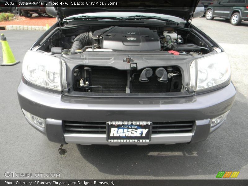 Galactic Gray Mica / Stone 2003 Toyota 4Runner Limited 4x4