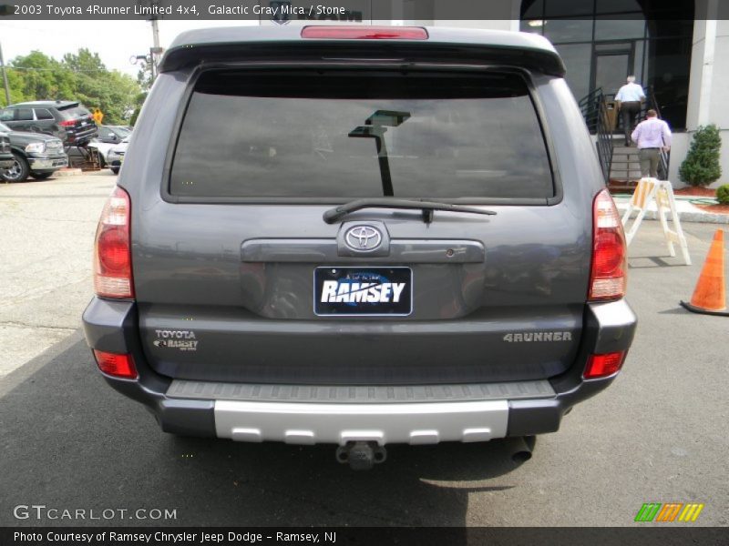 Galactic Gray Mica / Stone 2003 Toyota 4Runner Limited 4x4