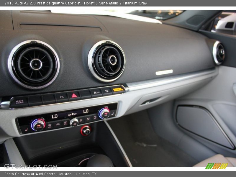 Florett Silver Metallic / Titanium Gray 2015 Audi A3 2.0 Prestige quattro Cabriolet