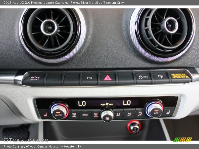 Florett Silver Metallic / Titanium Gray 2015 Audi A3 2.0 Prestige quattro Cabriolet
