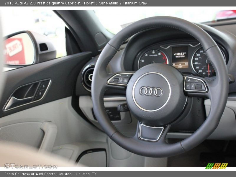  2015 A3 2.0 Prestige quattro Cabriolet Steering Wheel