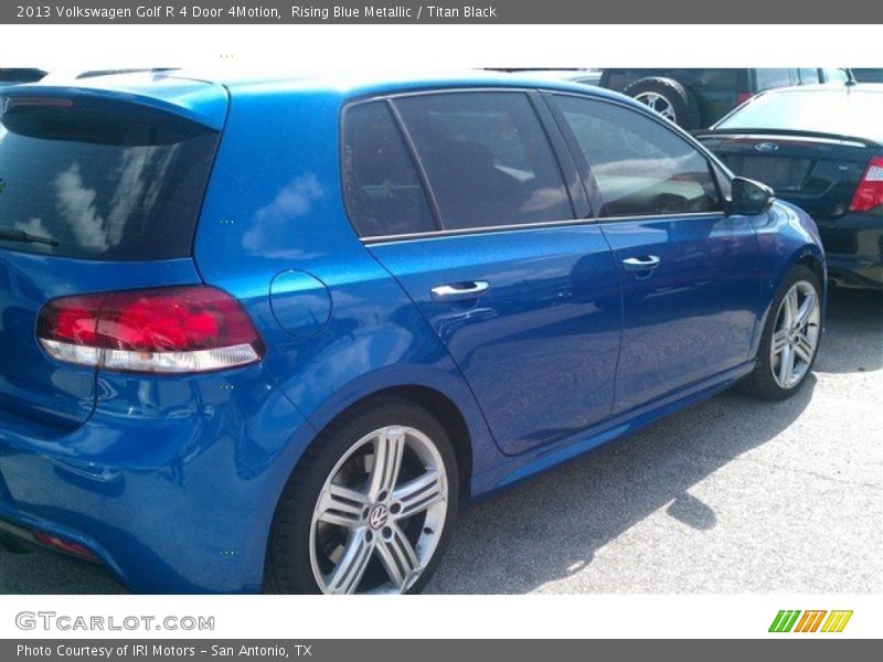 Rising Blue Metallic / Titan Black 2013 Volkswagen Golf R 4 Door 4Motion