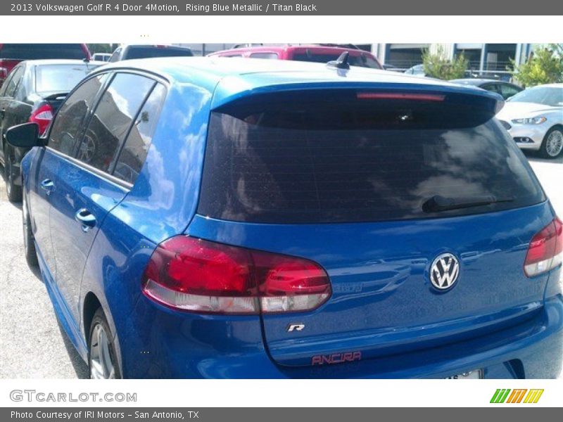 Rising Blue Metallic / Titan Black 2013 Volkswagen Golf R 4 Door 4Motion