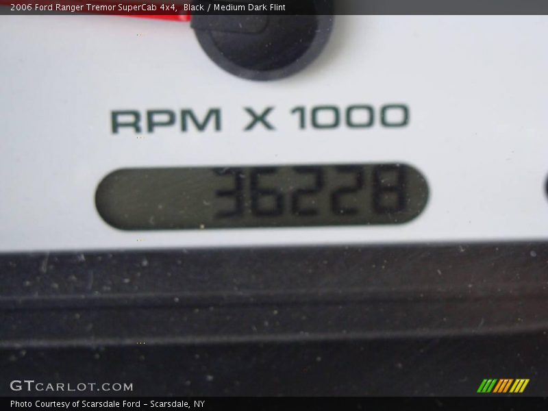 Black / Medium Dark Flint 2006 Ford Ranger Tremor SuperCab 4x4