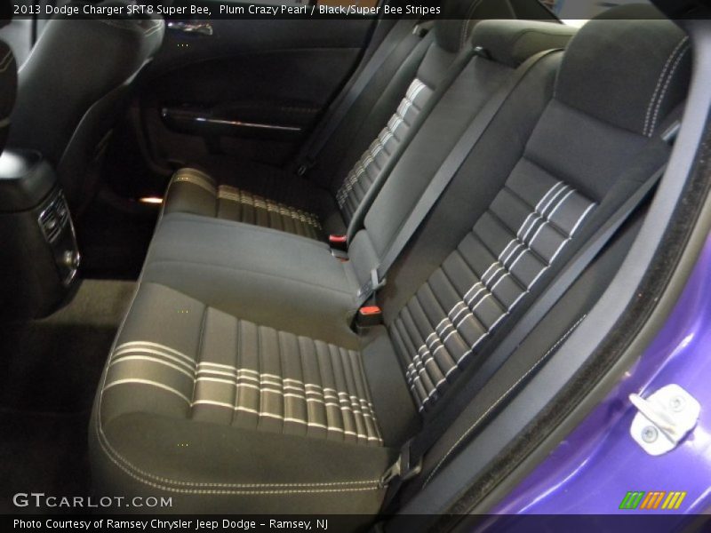 Rear Seat of 2013 Charger SRT8 Super Bee