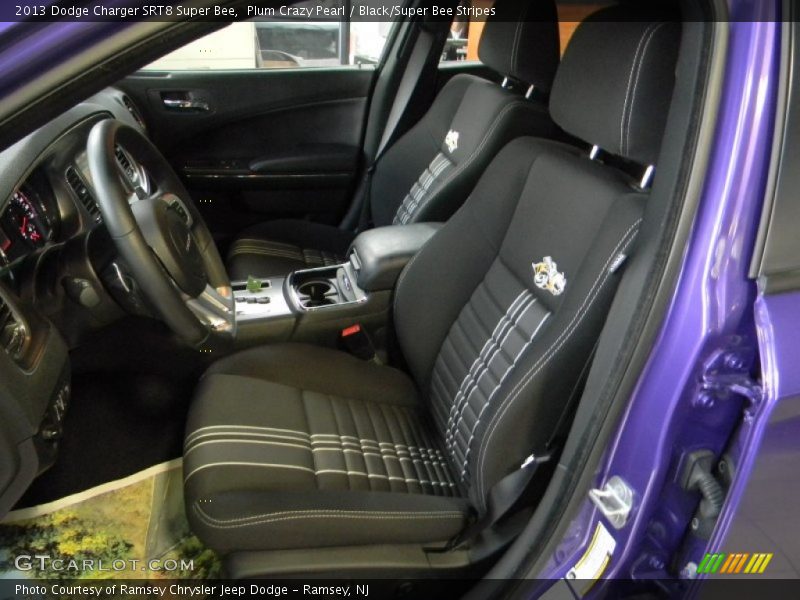 Front Seat of 2013 Charger SRT8 Super Bee