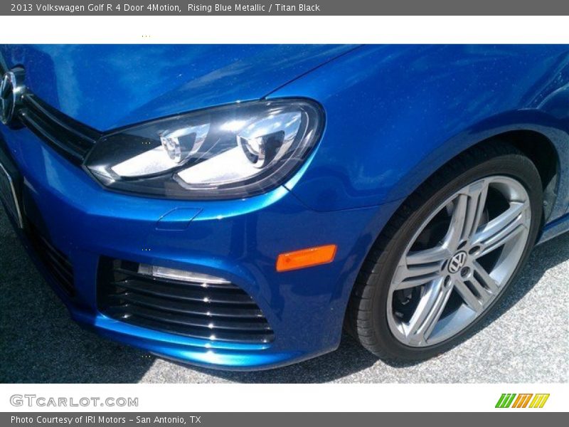 Rising Blue Metallic / Titan Black 2013 Volkswagen Golf R 4 Door 4Motion