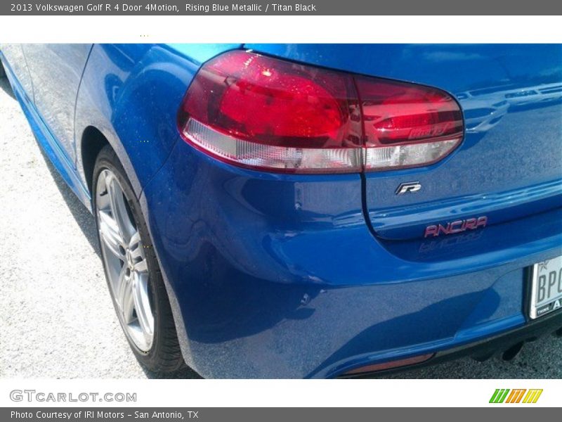 Rising Blue Metallic / Titan Black 2013 Volkswagen Golf R 4 Door 4Motion