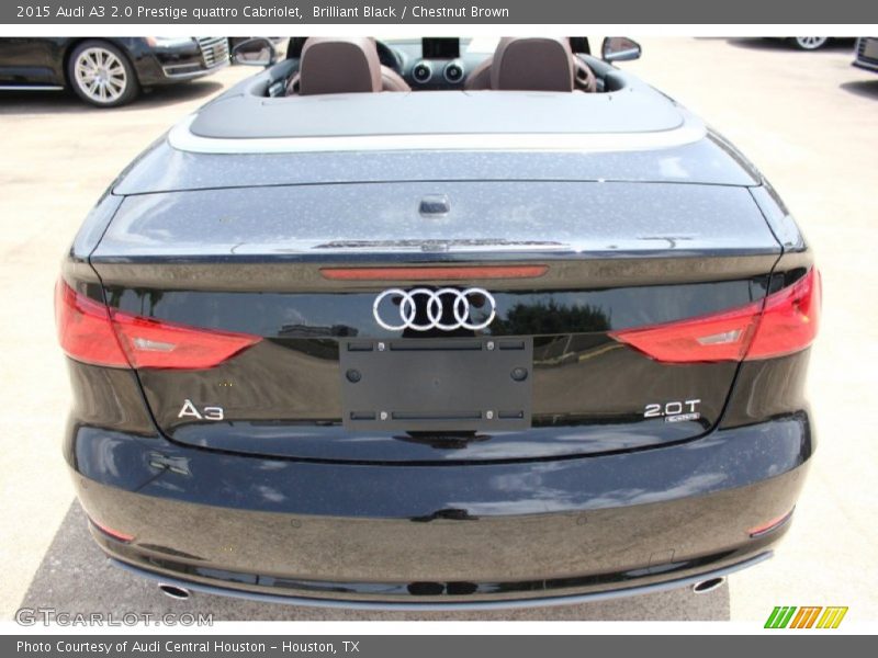 Brilliant Black / Chestnut Brown 2015 Audi A3 2.0 Prestige quattro Cabriolet