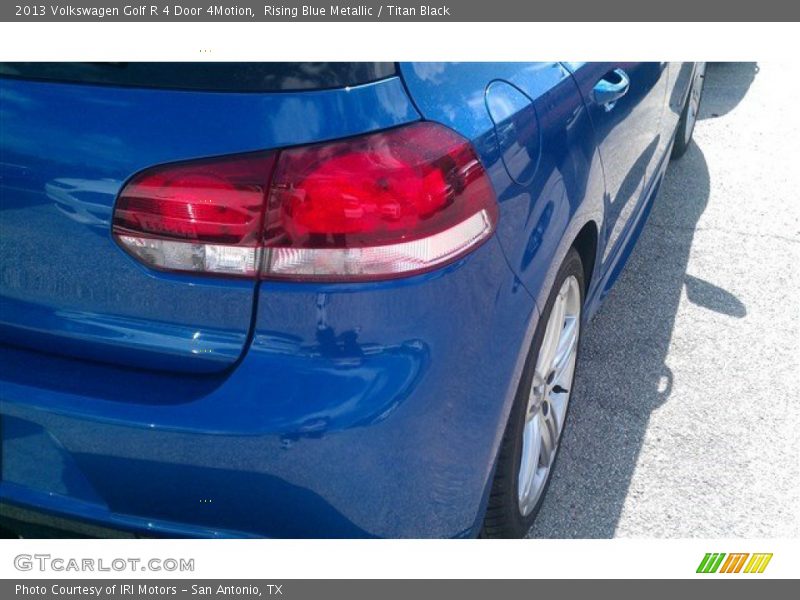 Rising Blue Metallic / Titan Black 2013 Volkswagen Golf R 4 Door 4Motion