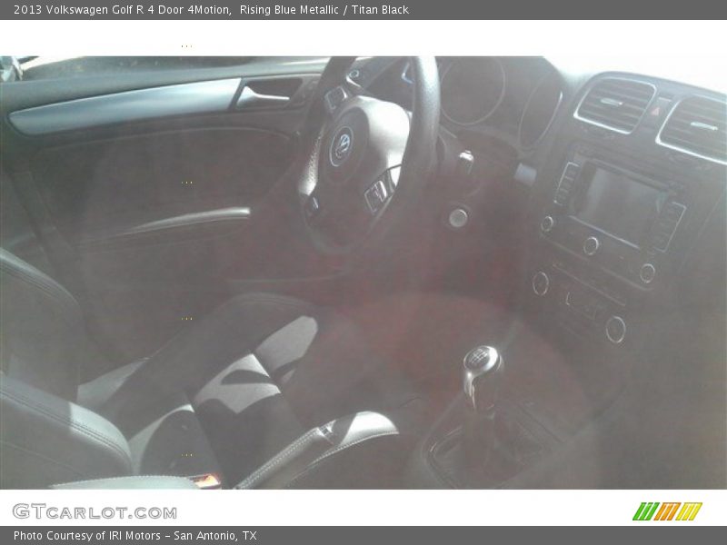 Rising Blue Metallic / Titan Black 2013 Volkswagen Golf R 4 Door 4Motion