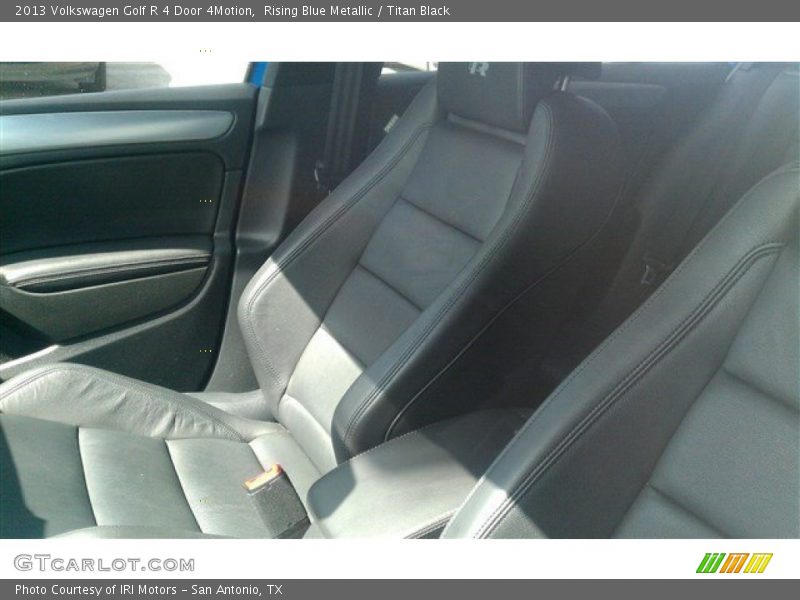 Rising Blue Metallic / Titan Black 2013 Volkswagen Golf R 4 Door 4Motion