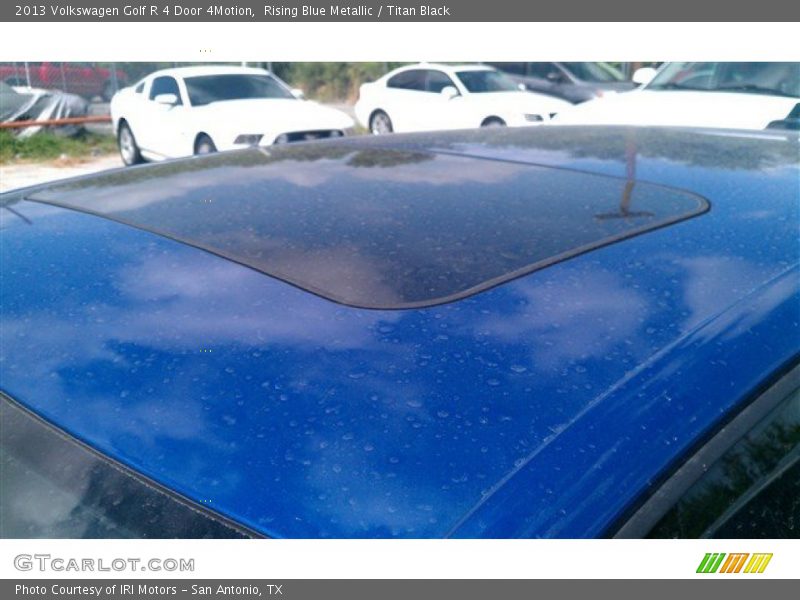 Rising Blue Metallic / Titan Black 2013 Volkswagen Golf R 4 Door 4Motion