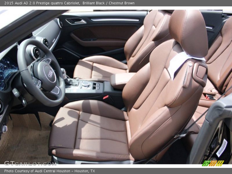 Front Seat of 2015 A3 2.0 Prestige quattro Cabriolet