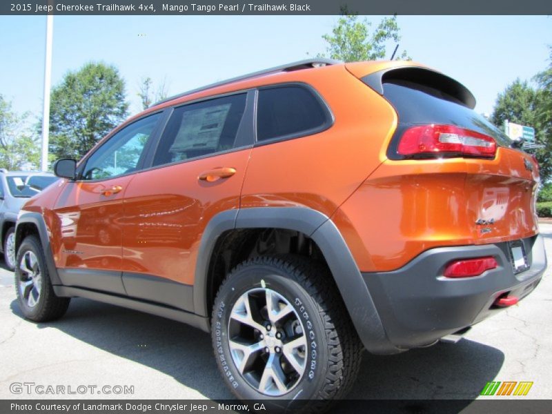  2015 Cherokee Trailhawk 4x4 Mango Tango Pearl