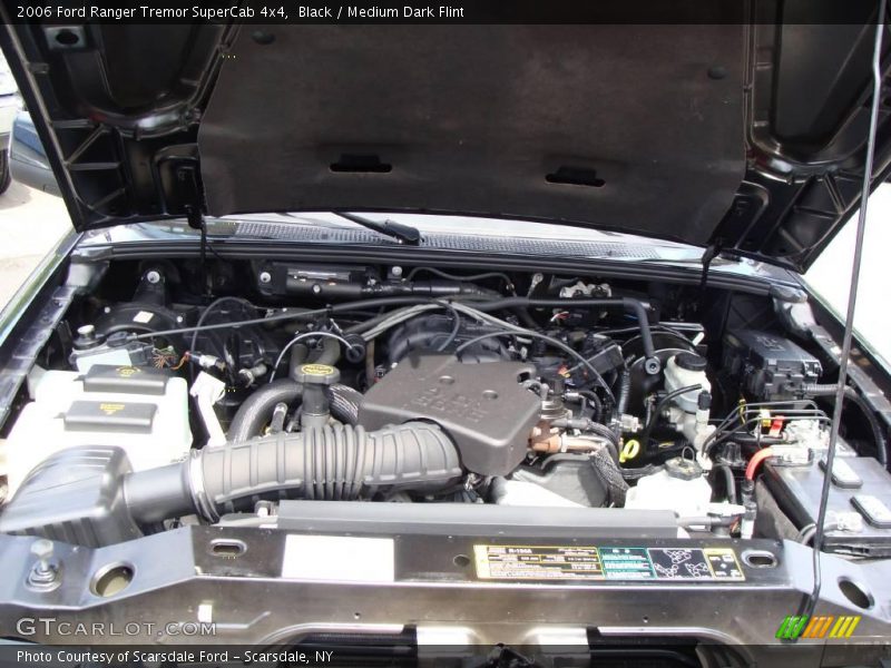 Black / Medium Dark Flint 2006 Ford Ranger Tremor SuperCab 4x4