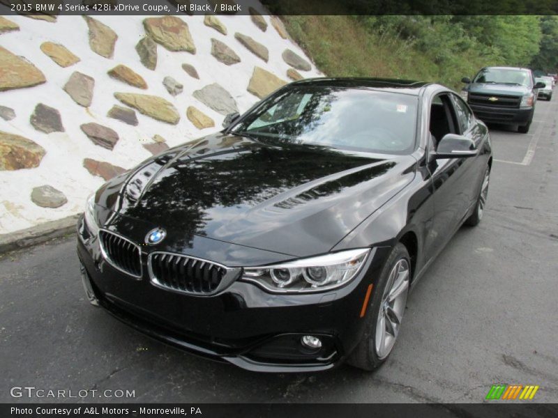 Jet Black / Black 2015 BMW 4 Series 428i xDrive Coupe