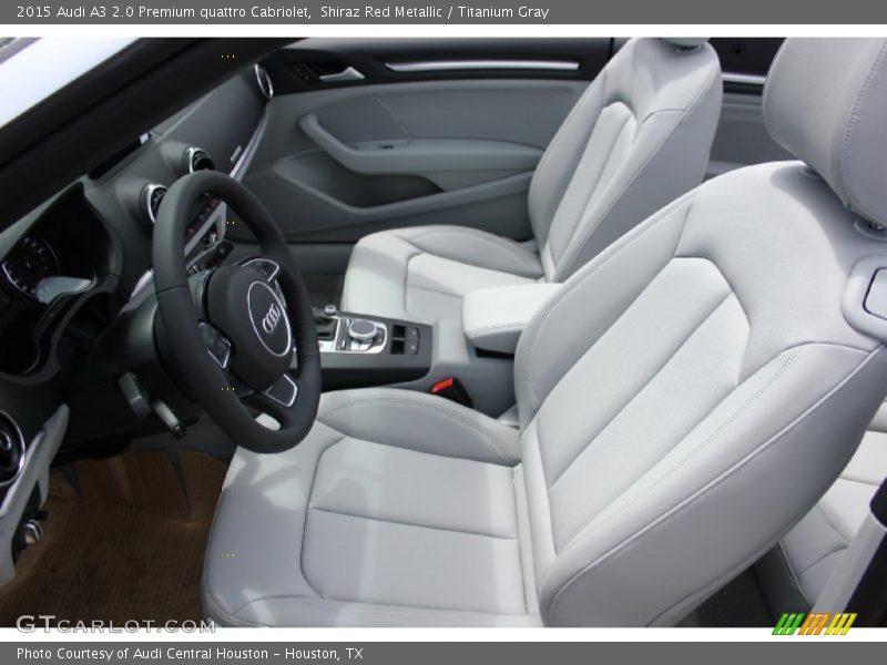 Front Seat of 2015 A3 2.0 Premium quattro Cabriolet