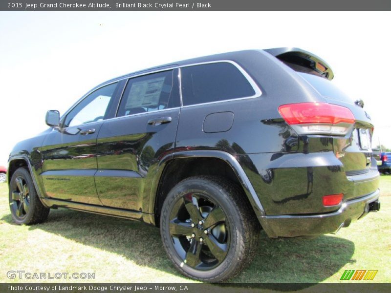 Brilliant Black Crystal Pearl / Black 2015 Jeep Grand Cherokee Altitude