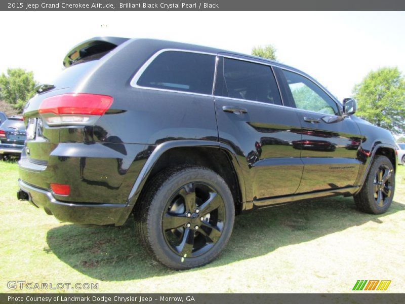 Brilliant Black Crystal Pearl / Black 2015 Jeep Grand Cherokee Altitude