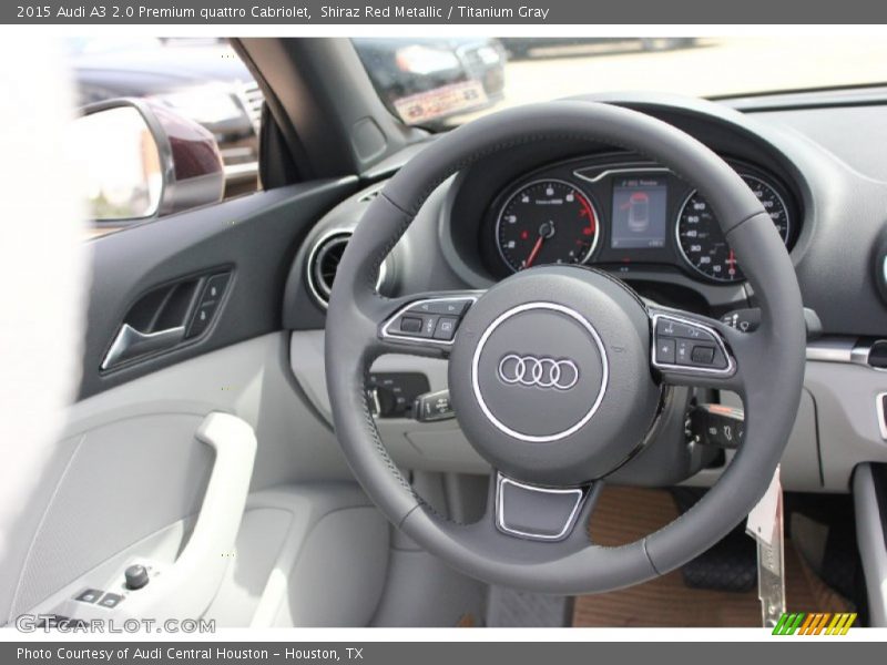  2015 A3 2.0 Premium quattro Cabriolet Steering Wheel