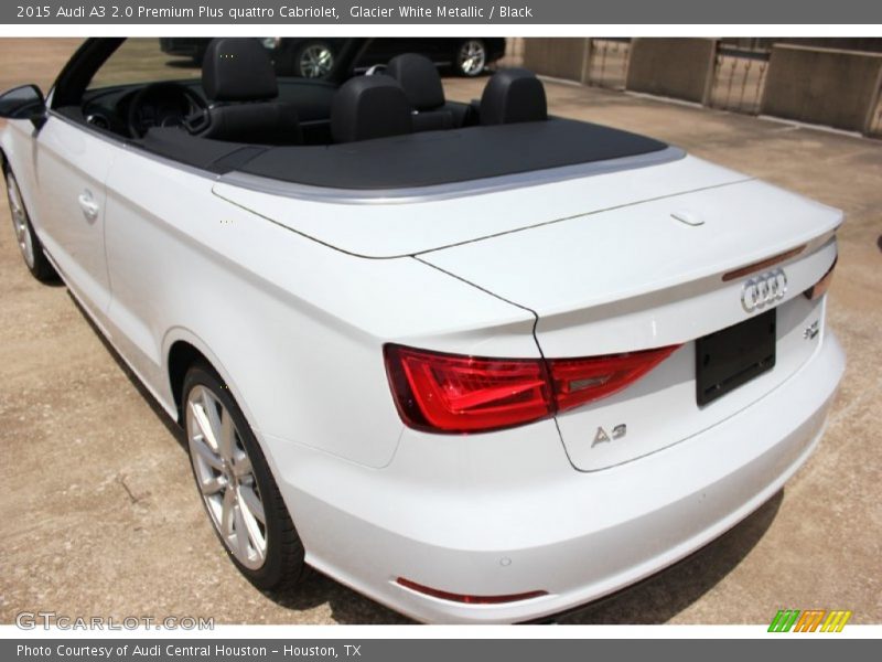 Glacier White Metallic / Black 2015 Audi A3 2.0 Premium Plus quattro Cabriolet