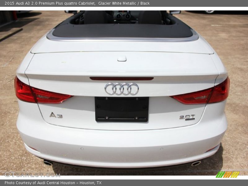Glacier White Metallic / Black 2015 Audi A3 2.0 Premium Plus quattro Cabriolet